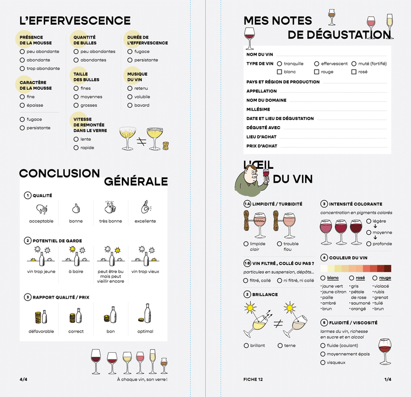 Grand Livre de dégustation(s) - Éditions de l'oxalide